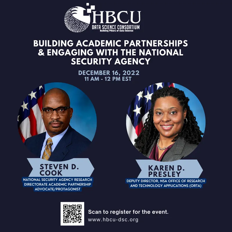 HBCU DSC December 2022 Salon flyer